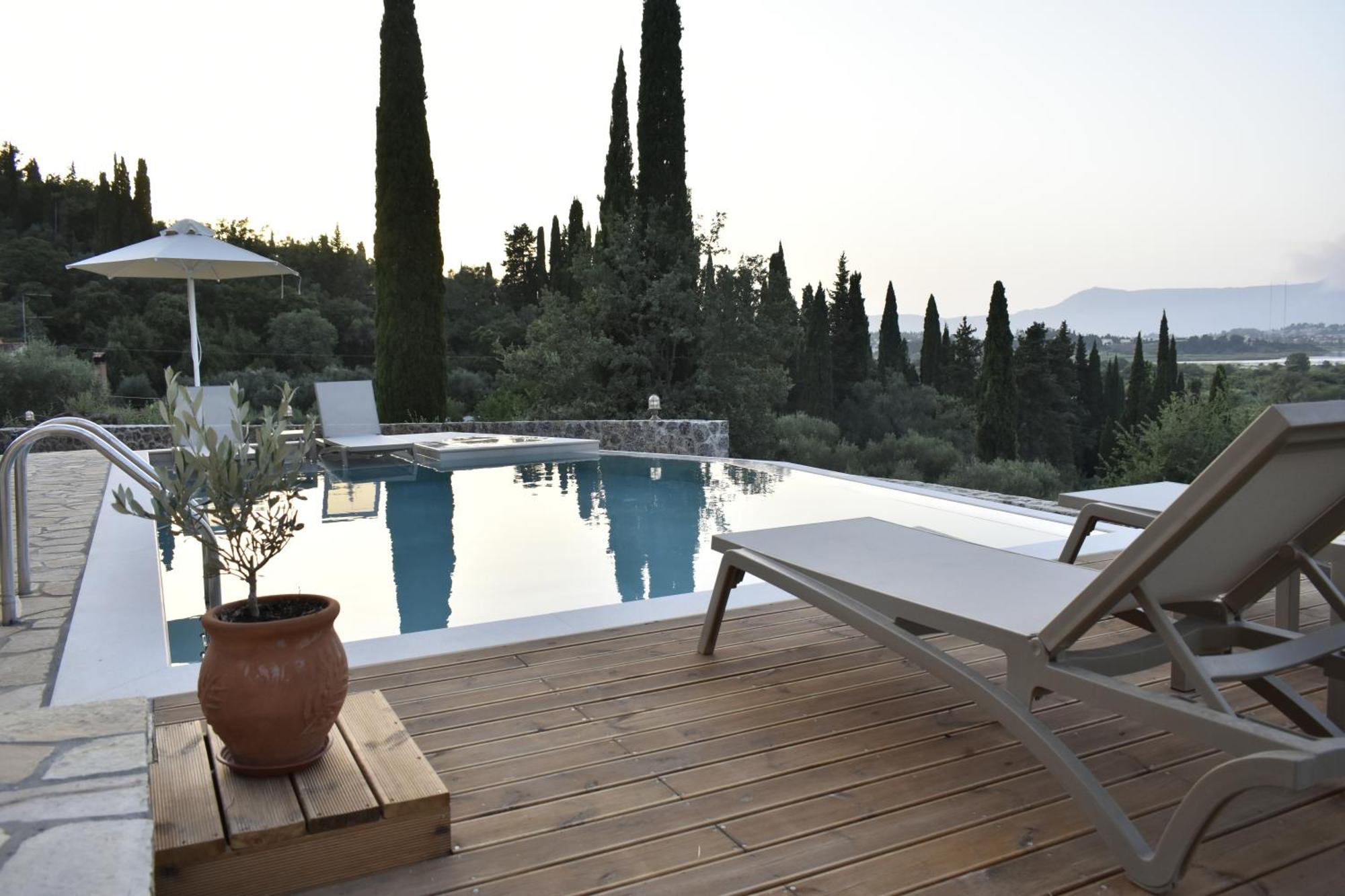 Corfu View Deluxe Villa Pérama Kültér fotó