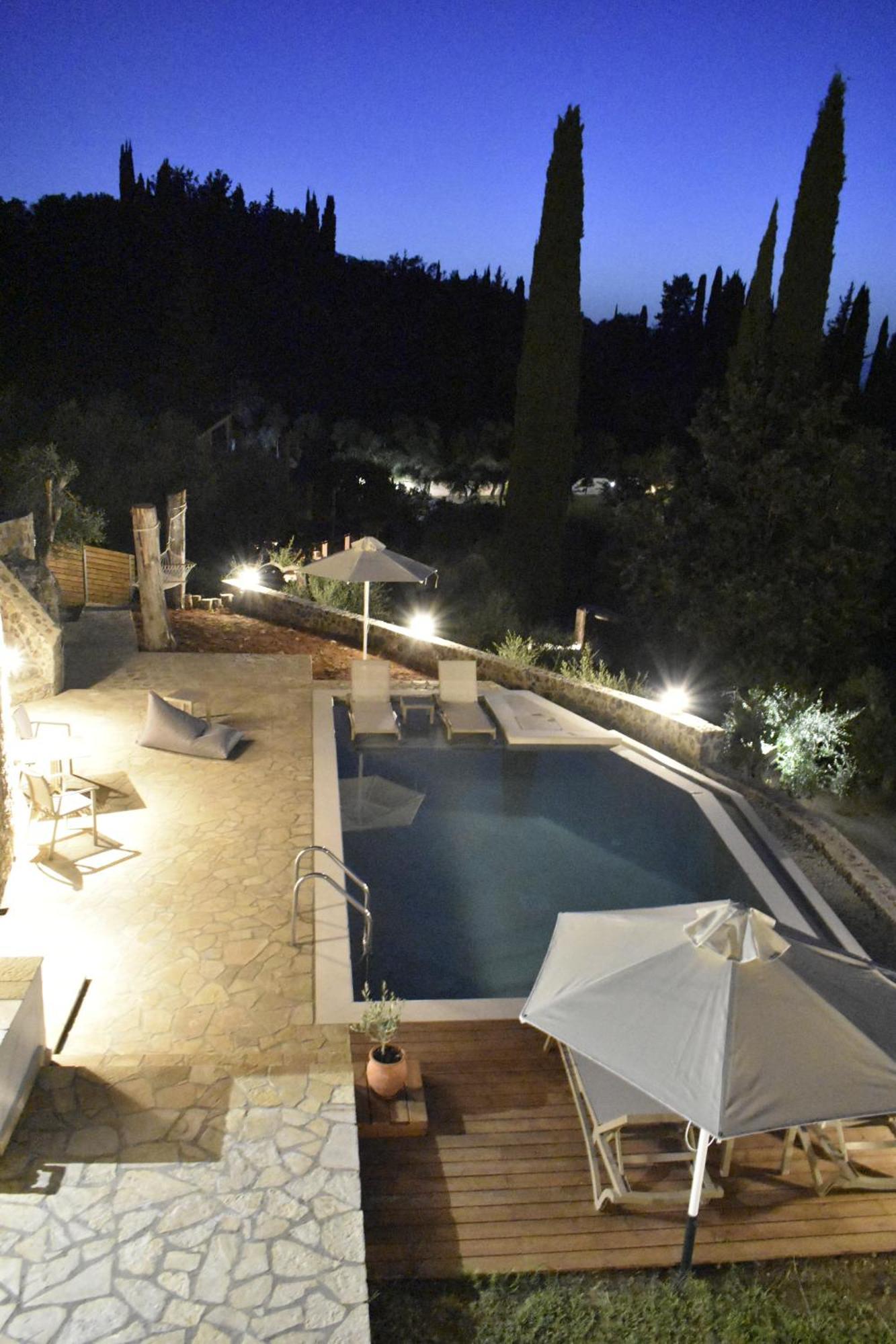 Corfu View Deluxe Villa Pérama Kültér fotó